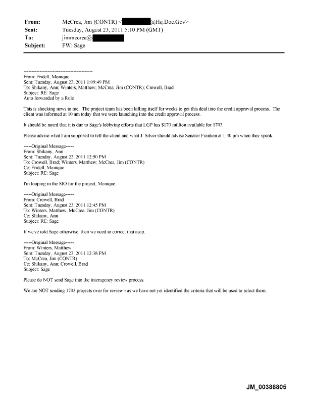 Appendix-II-89 DEPT OF ENERGY CORRUPTION
Keywords: Rare Earth Mines Of Afghanistan, New America Foundation Corruption, Obama, Obama Campaign Finance, Obama FEC violations, Palo Alto Mafia, Paypal Mafia, Pelosi Corruption, Political bribes, Political Insider,  Eric Schmidts Sex Penthouse, SEC Investigation