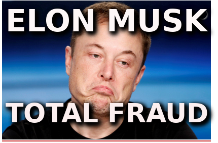 ELON MUSK IS A TOTAL FRAUD Elon Musk Corruption And Crappy Engineering Make Tesla Cars So Unsafe 
Keywords: Rare Earth Mines Of Afghanistan, New America Foundation Corruption, Obama, Obama Campaign Finance, Obama FEC violations, Palo Alto Mafia, Paypal Mafia, Pelosi Corruption, Political bribes, Political Insider,  Eric Schmidts Sex Penthouse, SEC Investigation