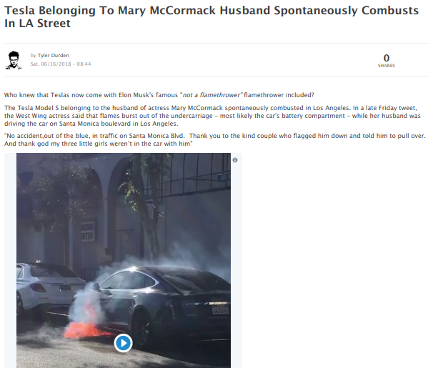 MARY MCCORMACK TESLA EXPLODES IN STREET Elon Musk Corruption And Crappy Engineering Make Tesla Cars So Unsafe 
Keywords: Rare Earth Mines Of Afghanistan, New America Foundation Corruption, Obama, Obama Campaign Finance, Obama FEC violations, Palo Alto Mafia, Paypal Mafia, Pelosi Corruption, Political bribes, Political Insider,  Eric Schmidts Sex Penthouse, SEC Investigation