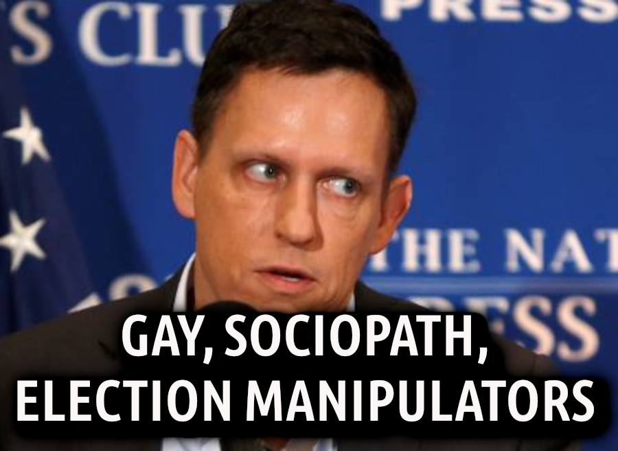 PETER-THIEL-IS-SCREWED-ELON-MUSK-IS-A-CROOK-AND-SCAMMER
Keywords: Rare Earth Mines Of Afghanistan, New America Foundation Corruption, Obama, Obama Campaign Finance, Obama FEC violations, Palo Alto Mafia, Paypal Mafia, Pelosi Corruption, Political bribes, Political Insider,  Eric Schmidts Sex Penthouse, SEC Investigation