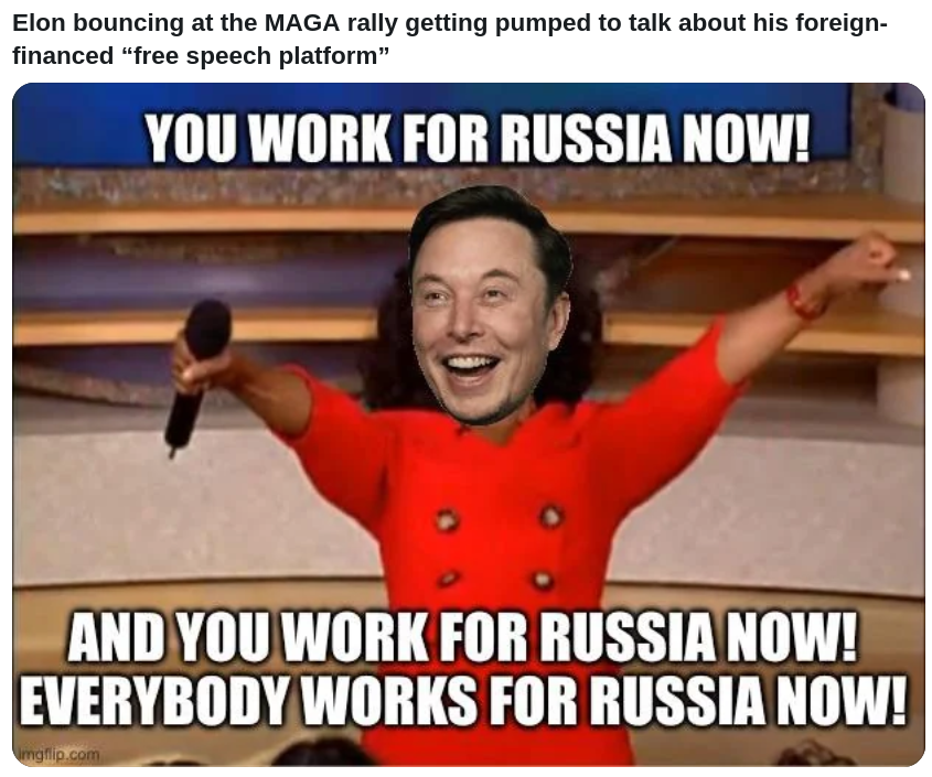 elon the commie
Keywords: Rare Earth Mines Of Afghanistan, New America Foundation Corruption, Obama, Obama Campaign Finance, Obama FEC violations, Palo Alto Mafia, Paypal Mafia, Pelosi Corruption, Political bribes, Political Insider,  Eric Schmidts Sex Penthouse, SEC Investigation